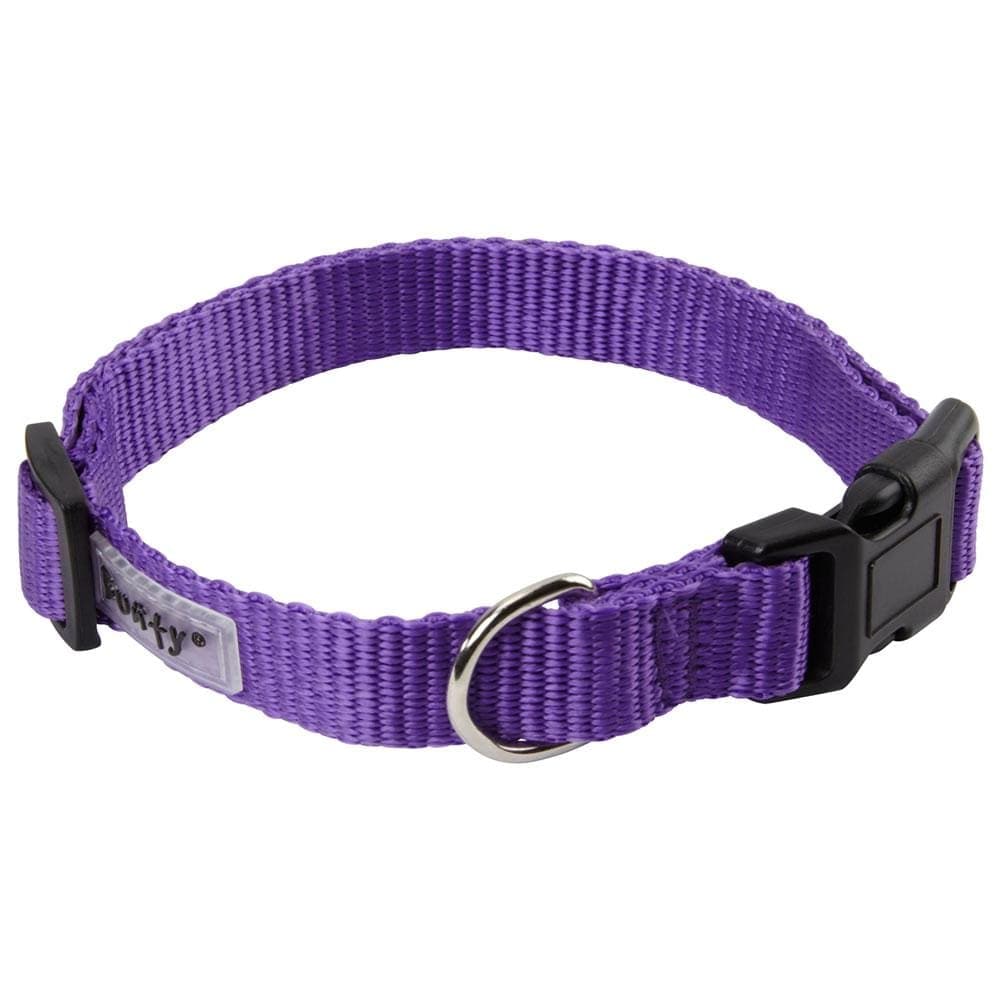 Dog Puppy Collar with Buckle & Clip for Lead, Adjustable Soft Fabric - Image 30