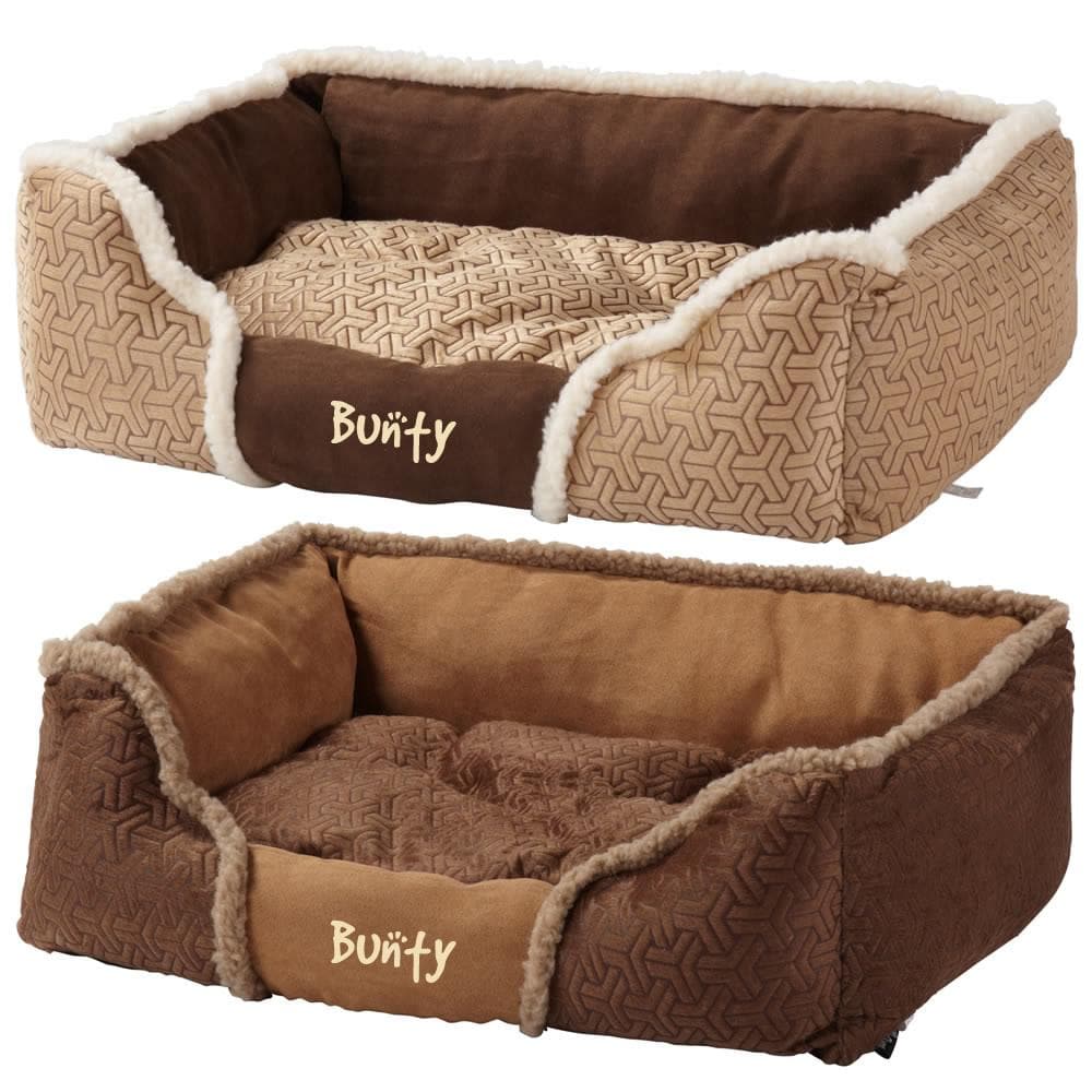 Bunty Kensington Dog Bed Soft Washable Fleece Fur Cushion Warm Luxury Pet Basket - Image 4