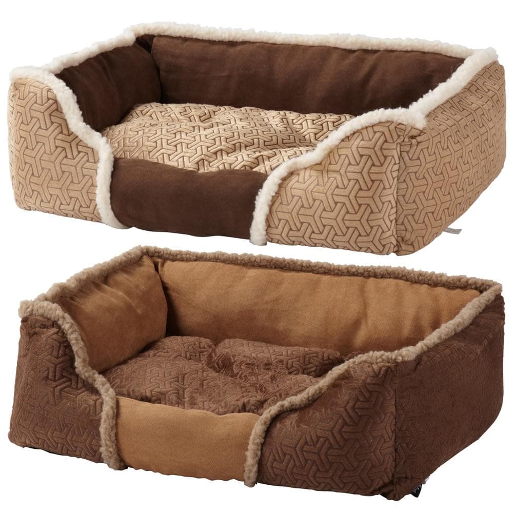 Bunty Kensington Dog Bed Soft Washable Fleece Fur Cushion Warm Luxury Pet Basket - Image 6
