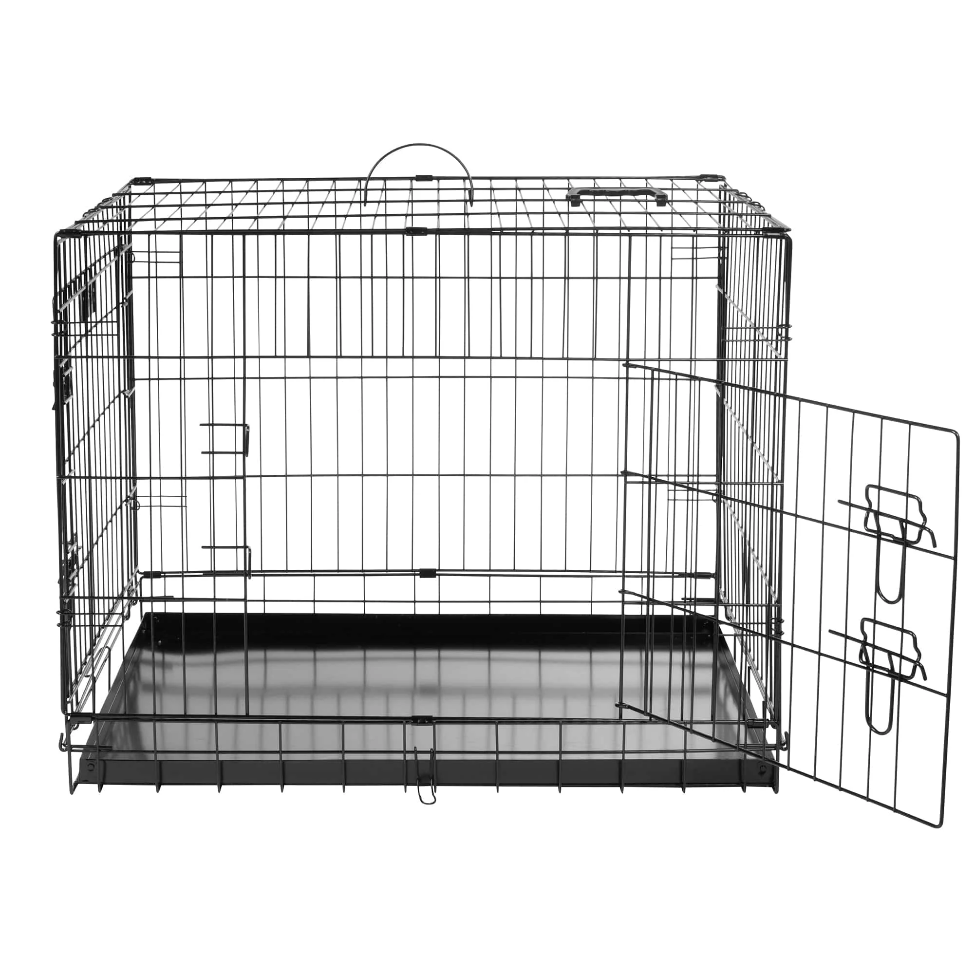 Bunty Metal Dog Cage Crate Bed Portable Pet Puppy Training Travel Carrier Basket - Image 22