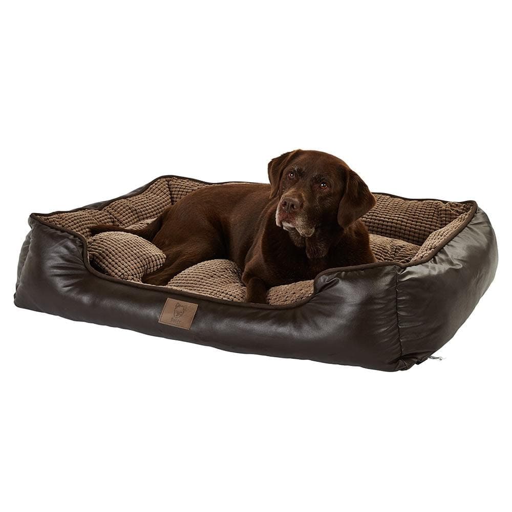 Bunty Tuscan Faux Leather Dog Bed - Image 12
