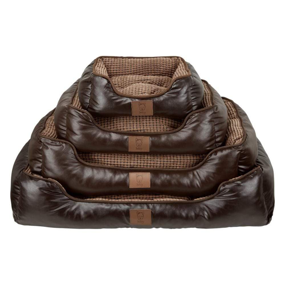 Bunty Tuscan Faux Leather Dog Bed - Image 4