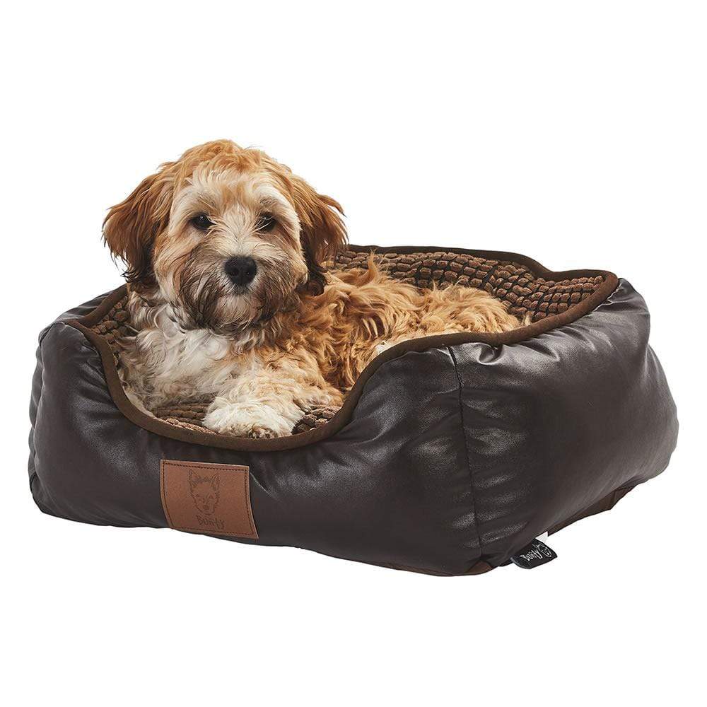 Bunty Tuscan Faux Leather Dog Bed - Image 9