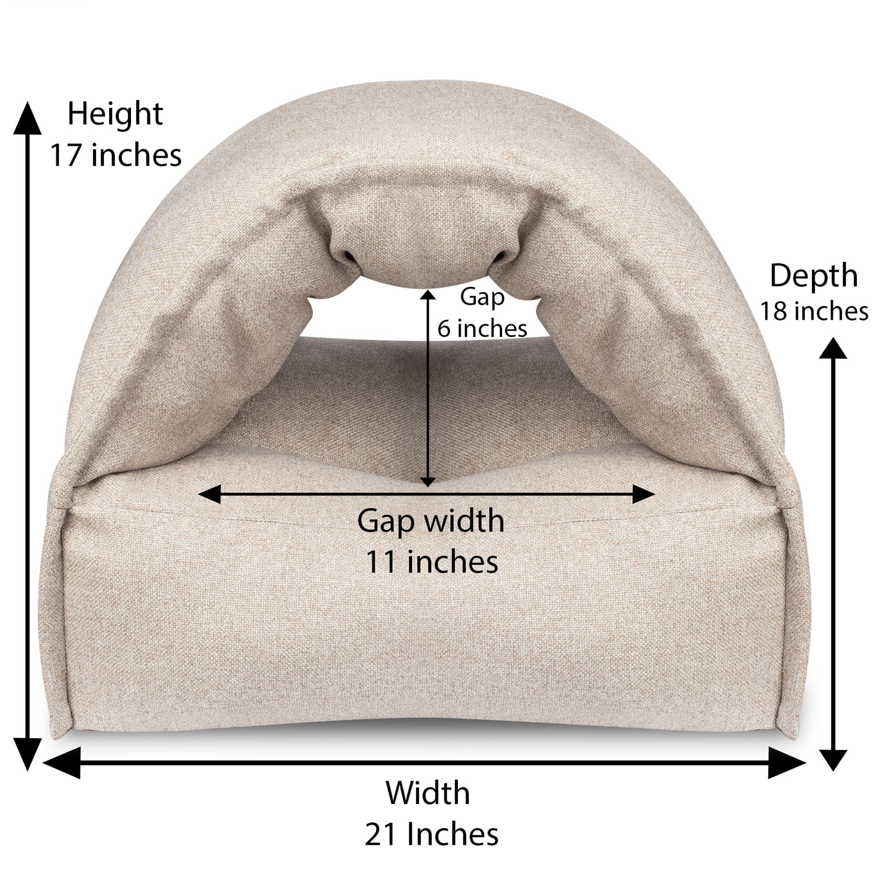 Cat / Puppy Hideaway Hooded Bed - Image 2